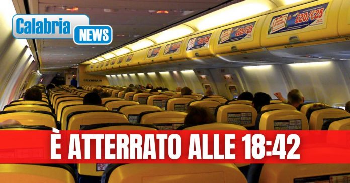 Volo Lamezia-Bergamo in ritardo