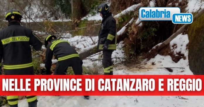 Vigili del Fuoco Maltempo Calabria