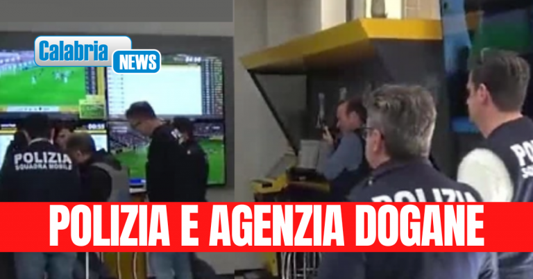VIDEO-Gioco e scommesse illegali, 66 denunce in tutta Italia: 18 esercizi controllati a Reggio Calabria