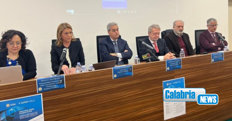 “Giornata della trasparenza”, Pietropaolo: “Potezione dei dati come garanzia di sicurezza e legalità”