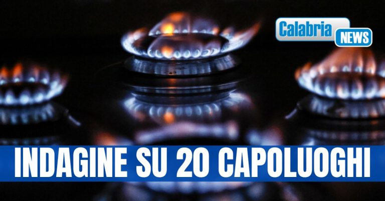 Assoutenti: a Catanzaro le bollette gas più salate dopo Roma