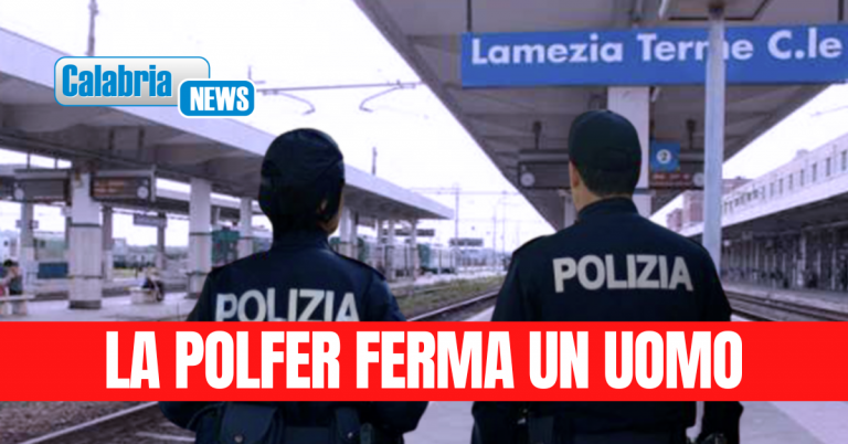 Lamezia, poliziotto aggredito e ferito con un chiodo davanti alla stazione centrale