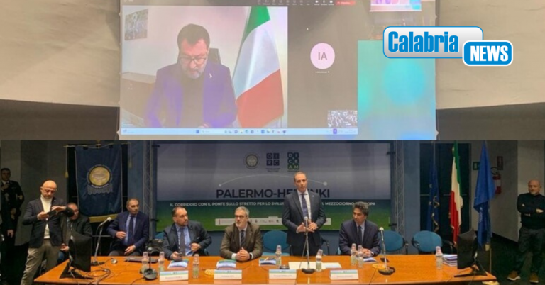 Ponte sullo Stretto, Salvini: apertura cantieri sarà evento mondiale
