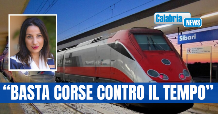 Scutellà (M5S): pendolari rischiano di perdere coincidenza con Frecciarossa Sibari-Bolzano