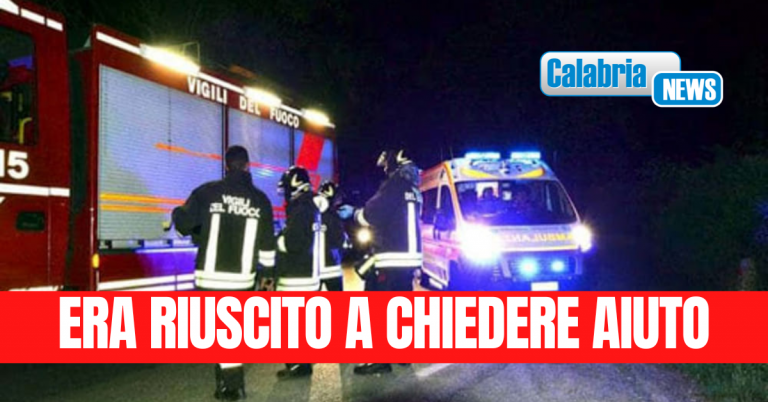 Longobucco, pensionato muore dopo essere caduto in un dirupo