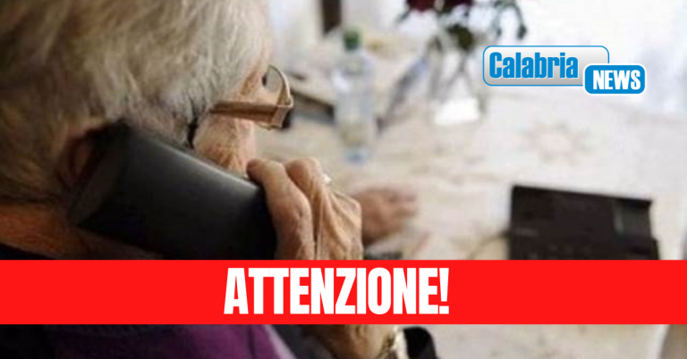 Si moltiplicano anche in Calabria le truffe agli anziani: Ecco le più diffuse e i consigli per evitarle