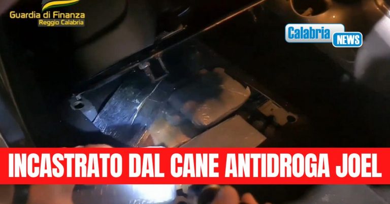 VIDEO-In auto con 8 kg di cocaina e 266mila euro in contanti: arrestato corriere della droga a Rosarno