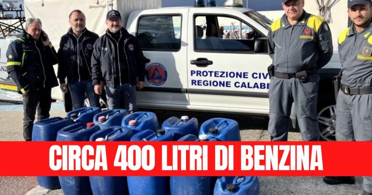 GdF Roan Vibo Valentia: carburante confiscato dopo attività di contrasto all’immigrazione clandestina donato alla Protezione Civile della Regione Calabria