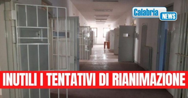 Detenuto suicida nel carcere di Rossano