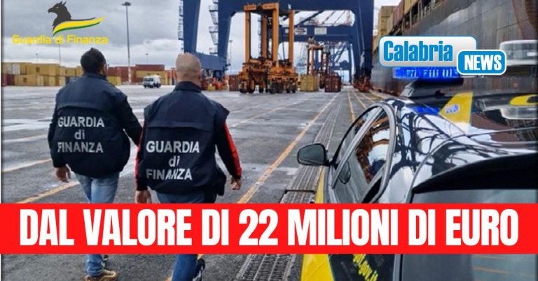 VIDEO- Gioia Tauro: sequestrate 251 autovetture trafugate in Canada