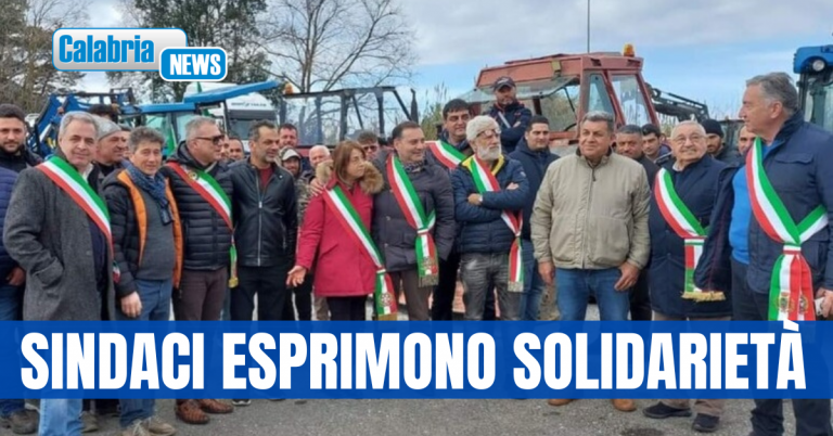 Protesta trattori: presidio nei pressi dello svincolo A2 a Pizzo Calabro ma nessun blocco