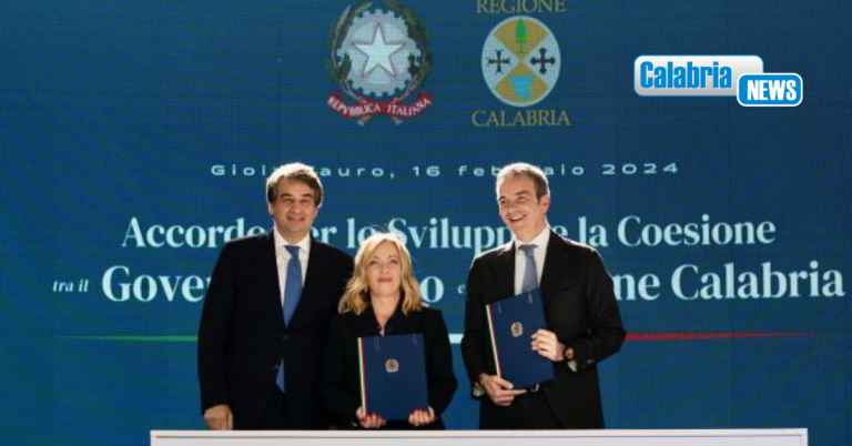 Accordo per il Fondo sviluppo e coesione 2021-2027: alla Calabria risorse per 2,5 miliardi di euro