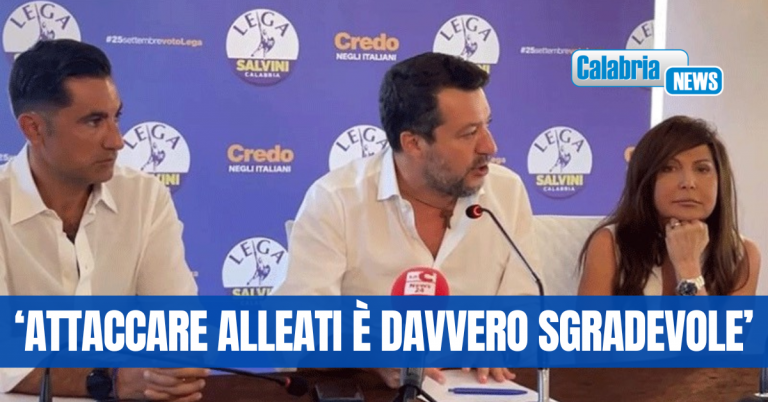 Volano gli stracci tra Lega e Occhiuto: non faccia polemica, si occupi di guidare al meglio la Regione
