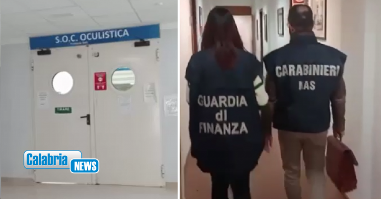 Truffa e peculato azienda ospedaliera “Dulbecco”: ecco chi sono i destinatari delle misure interdittive
