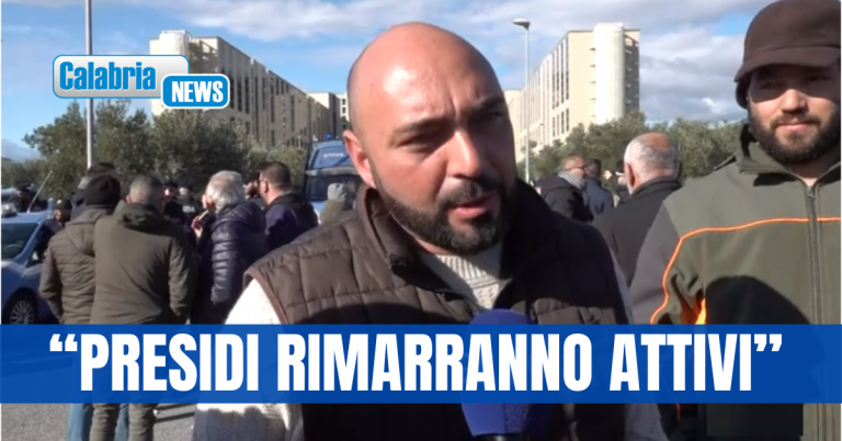 Talarico (Movimento Territorio e Agricoltura): protesta fino a quando non arriveranno risposte