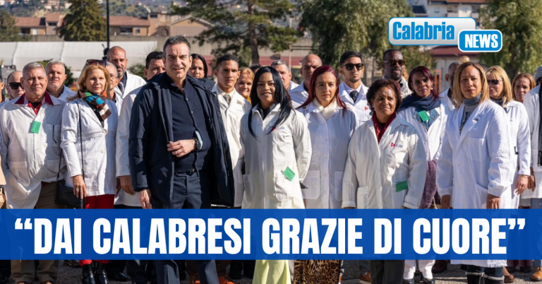 Sanità, Occhiuto accoglie nuovi medici cubani: proseguiamo esperienza di successo