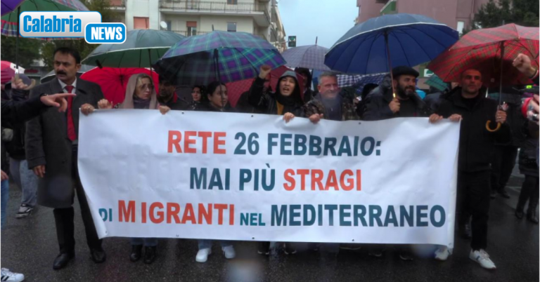 Corteo per strage Cutro, Rete 26 febbraio: “giustizia e verità” e “basta morti in mare”