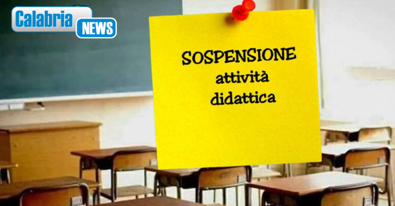Crotone, venerdì 1 marzo sospese attività didattiche per carenza idrica per gli Istituti Superiori