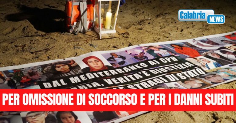 Familiari vittime Cutro: causa civile contro il Governo