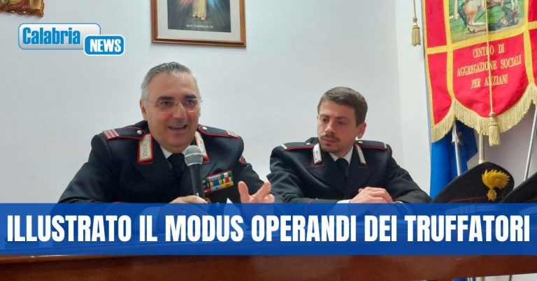 Roccella Jonica: i Carabinieri incontrano gli anziani