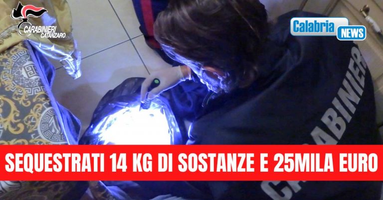 VIDEO-Operazione antidroga nel Catanzarese: 14 arresti