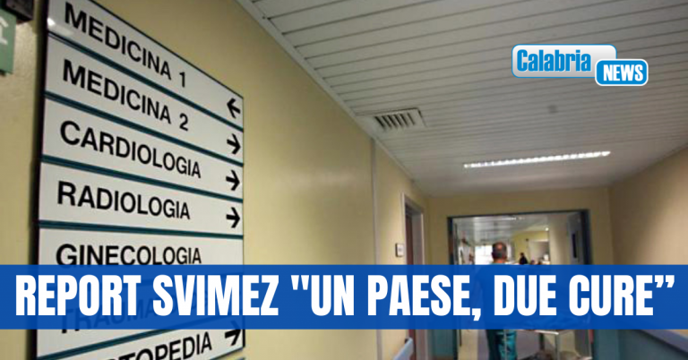 Calabria prima per migrazione sanitaria, ultima per spesa sanità