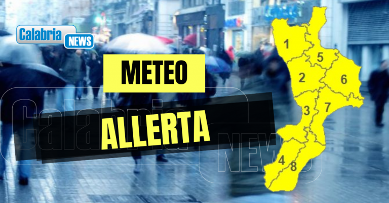 Il Ciclone della Colomba arriva anche sulla Calabria: martedì con piogge e possibili forti temporali