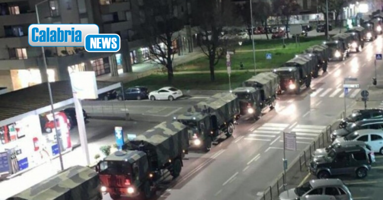 Covid: quattro anni fa i camion militari con le bare scossero l’Europa, oggi il ricordo