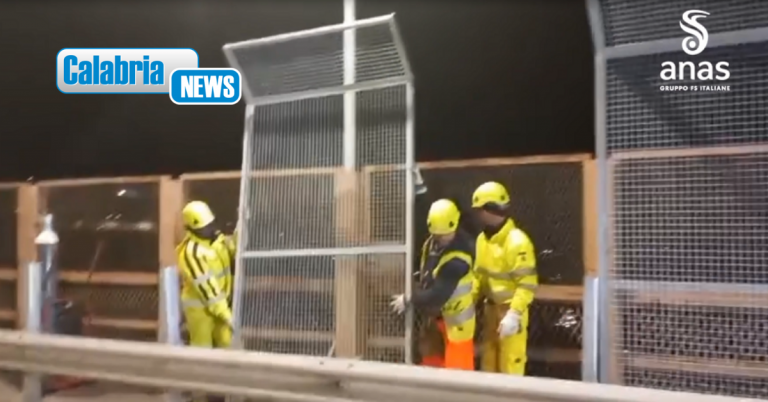VIDEO-Catanzaro, limitazioni traffico in orario notturno sul viadotto Morandi: ecco quando