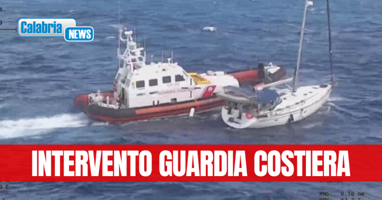 Soccorsi due diportisti in difficoltà per avaria al timone al largo di Capo Spartivento