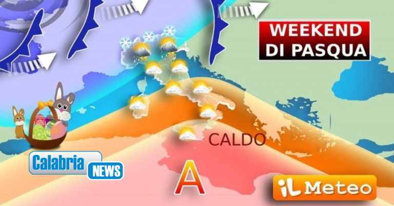 Meteo Italia, al Sud Pasqua e Pasquetta con temperature quasi estive
