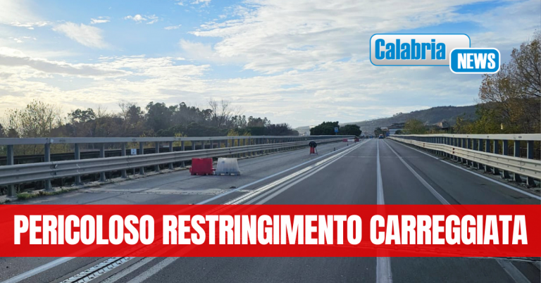 L’Anas da oltre tre anni non risolve sulla SS106 il problema sul ponte dell’Amendolea*