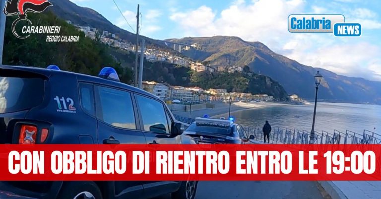 Faceva l’aperitivo al bar violando la sorveglianza speciale: arrestato un 37enne a Bagnara Calabra