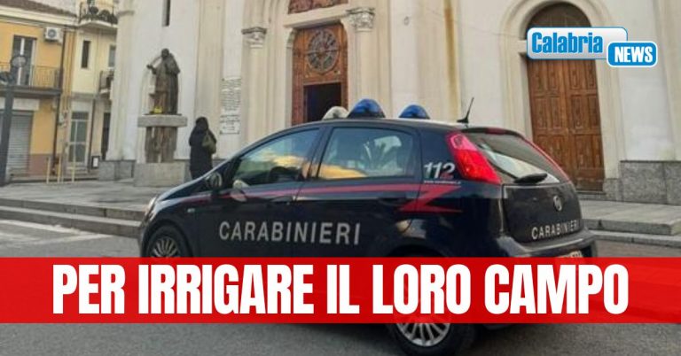 Melicucco, allaccio abusivo alla rete idrica pubblica: deferite 3 persone