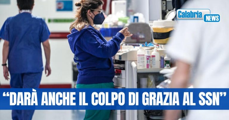 Gimbe, l’autonomia differenziata porterà al collasso la sanità in Calabria e al Sud