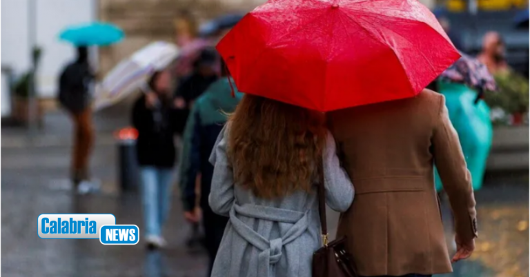 Meteo Italia, nel weekend tornano pioggia e freddo. Ecco le previsioni per la Calabria