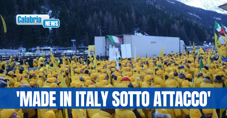 Anche 200 agricoltori calabresi a protesta Brennero contro prodotti che fanno concorrenza sleale