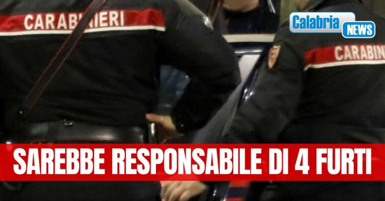 Rapine in serie a Castrovillari: arrestato il presunto autore
