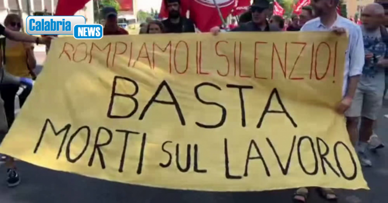 1 Maggio, si rompa finalmente il muro del silenzio: Calabria in ‘zona rossa’ per morti sul lavoro