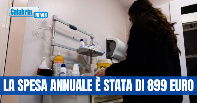 Gimbe, nel 2022 ha rinunciato alle cure il 7,2% dei calabresi