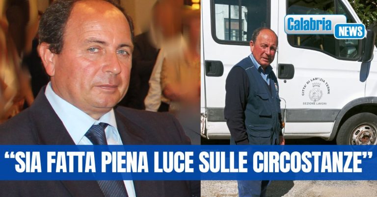 Ringraziamenti alla città di Lamezia Terme dalla famiglia Mantovano