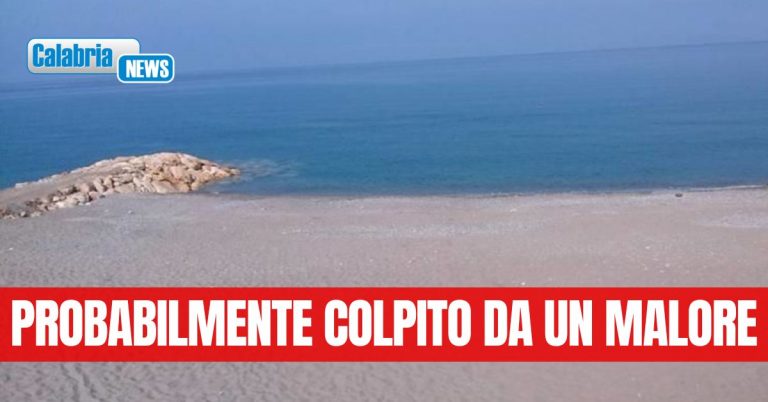 Fuscaldo: uomo trovato morto sulla spiaggia