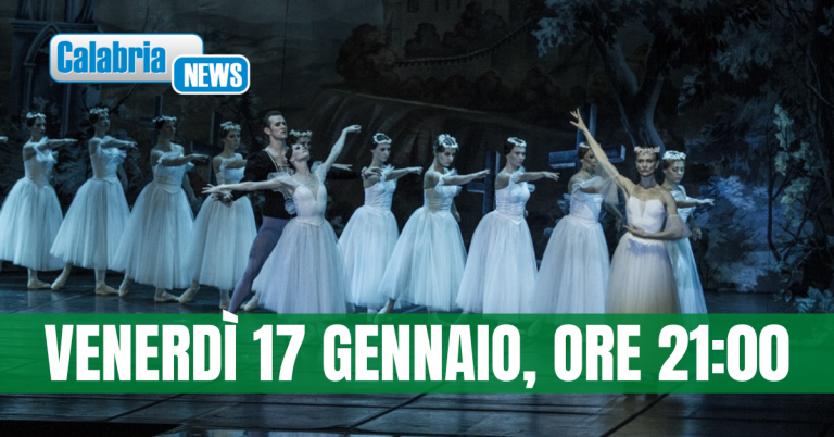 AMA Calabria, a Catanzaro si ritorna a teatro con il balletto “Giselle”