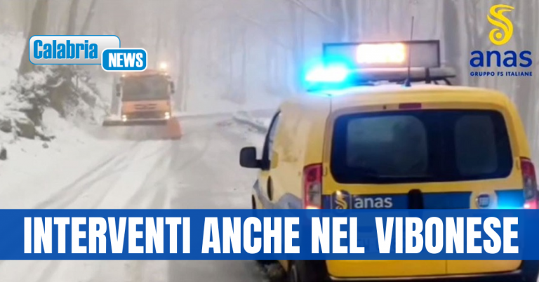 VIDEO-Prosegue l’attività dei mezzi spargisale e spazzaneve di Anas per garantire la circolazione