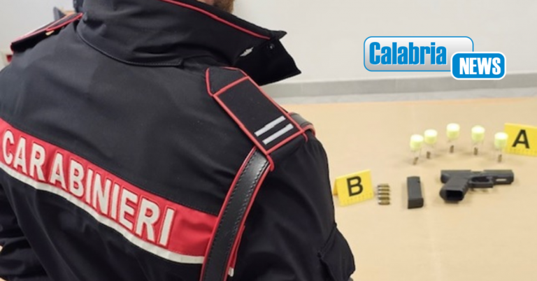 Lamezia, detenzione di arma clandestina: Carabinieri arrestano 48enne