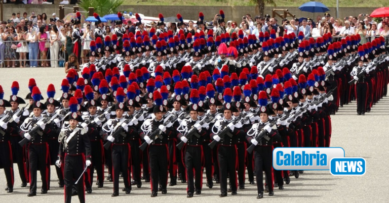 Reggio Calabria, sabato giuramento e apposizione Alamari per Allievi Carabinieri del 143° Corso