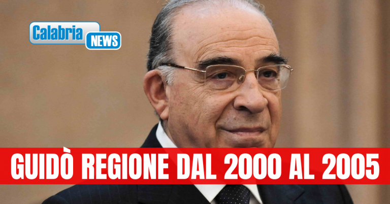 E’ morto l’ex presidente della Regione Giuseppe Chiaravalloti