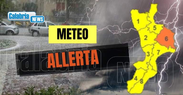 La giornata di martedì caratterizzata dal maltempo: Allerta arancione sul Crotonese, scuole chiuse