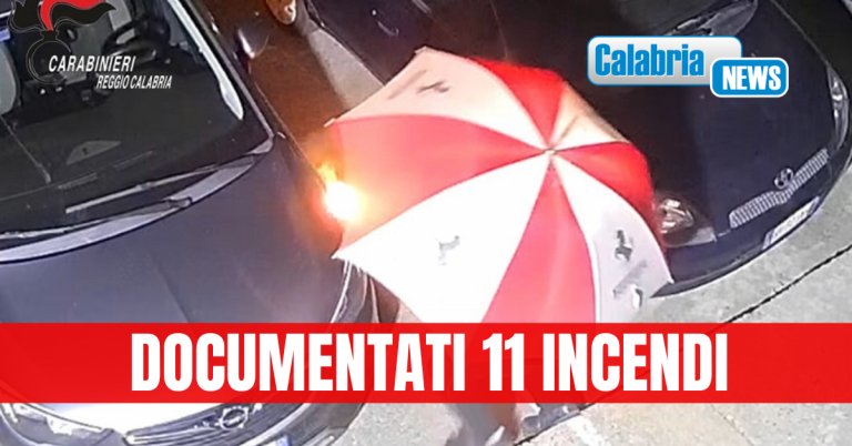 Carabinieri fermano il piromane seriale che ha tenuto con il fiato sospeso Marina di Gioiosa Ionica