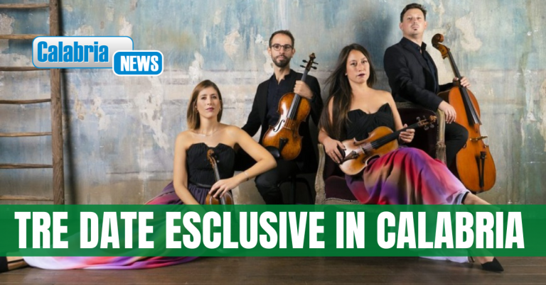 AMA Calabria: il ‘Quartetto Indaco’ a Catanzaro,  Gioiosa Jonica e Lamezia Terme